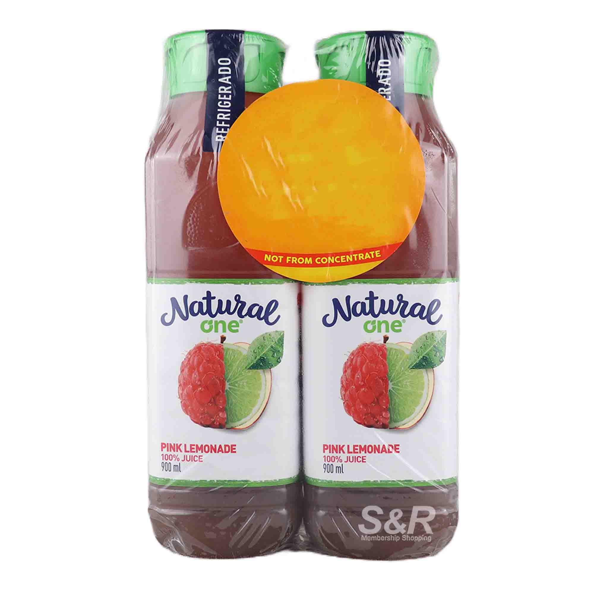 Natural One Pink Lemonade Juice (900mL x 2pcs)